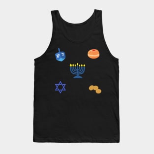 Hanukkah Sticker Variety Pack Tank Top